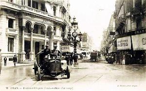 1486- Oran - Boulevard Seguin - Auto-voiture d'arrosage